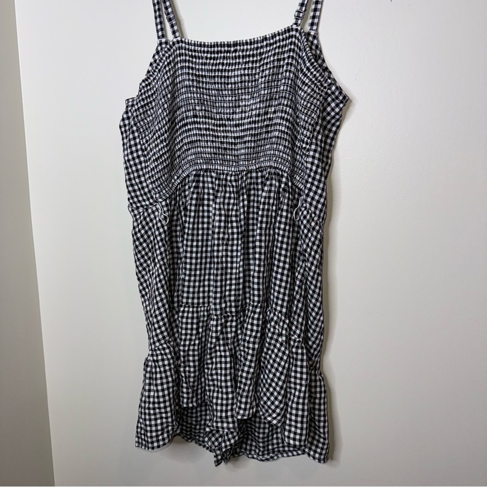 🖤Hollister Monochrome gingham Checkered Dress - Picture 4 of 4